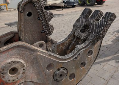 Verschleißschutz an Anbaugeräten